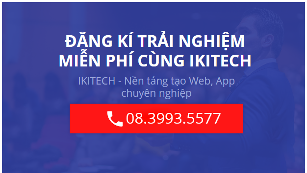 Thiết kế app bán hàng IkiTech
