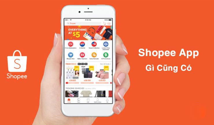App bán hàng online Shopee