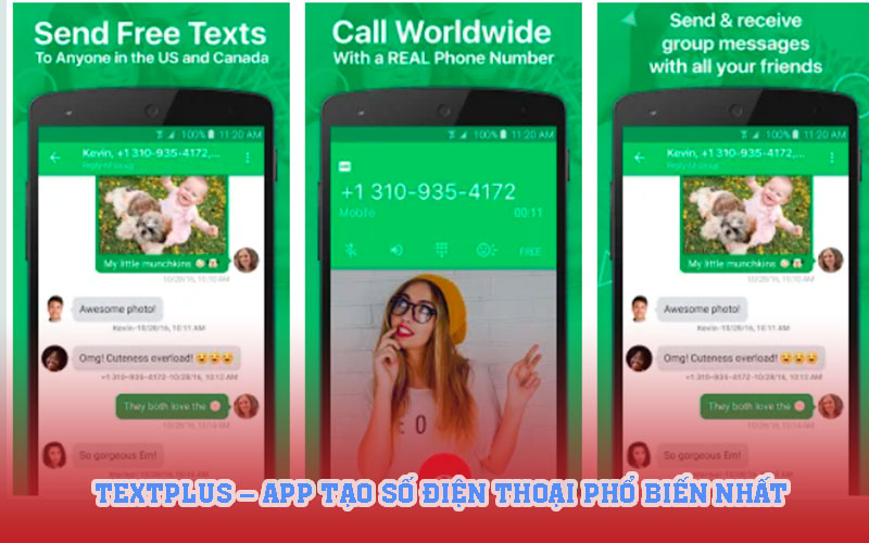 Textplus – App tạo số điện thoại phổ biến nhất