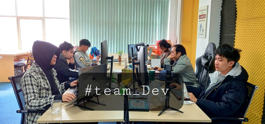 Team Deverloper của công ty Ikitech
